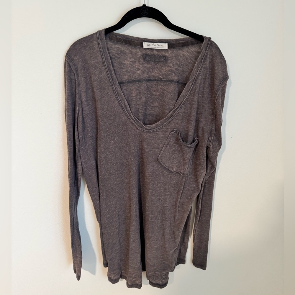 Free people long sleeve top